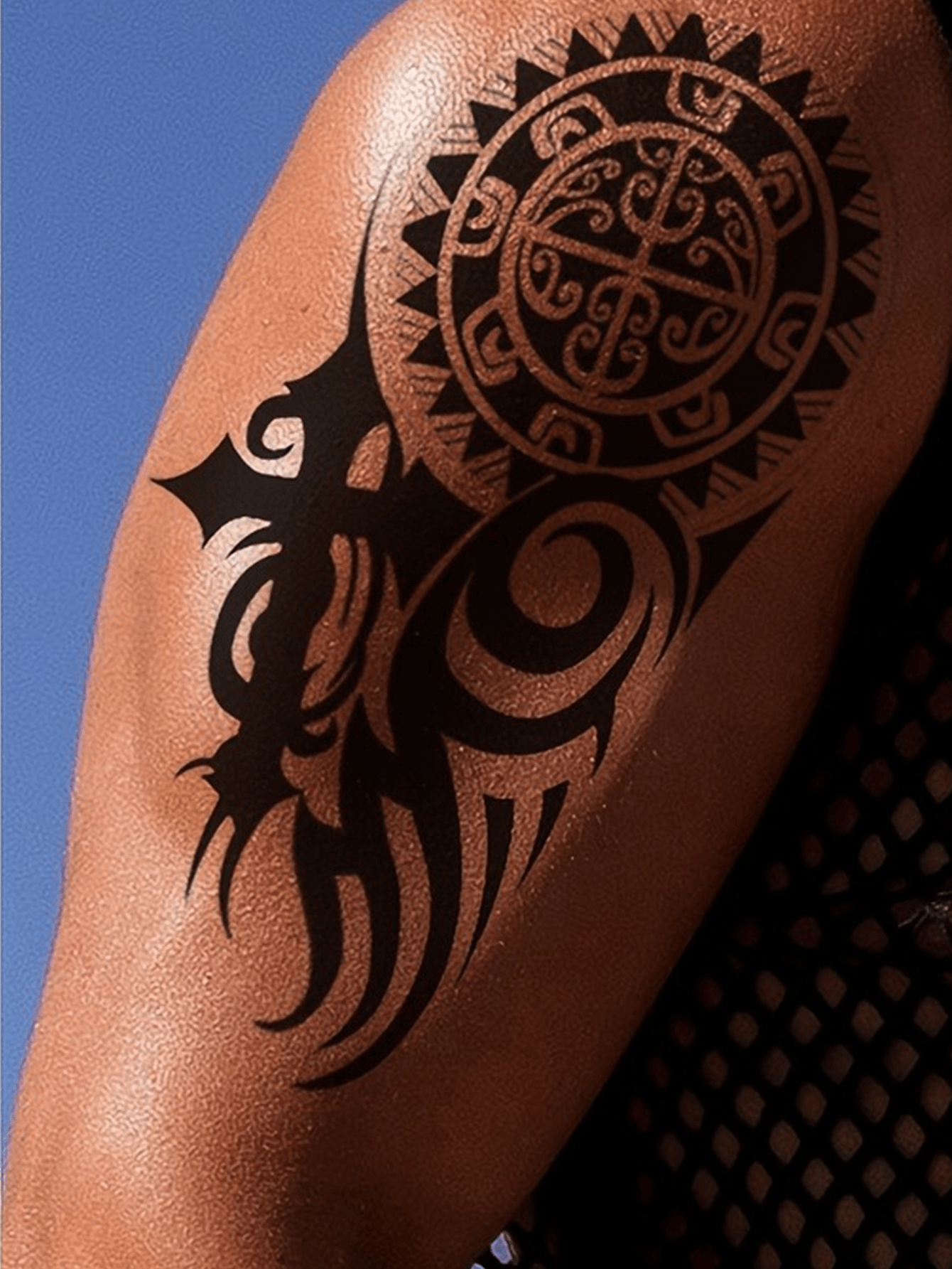 Tribal Men’s Temporary Tattoo Sticker